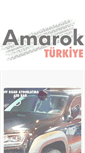 Mobile Screenshot of amarokturkiye.com
